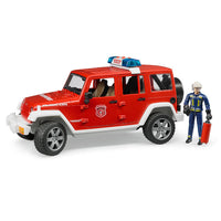 Thumbnail for Camioneta De Bomberos Jeep Wrangler Rubicon Con Accesorios Escala 1:16
