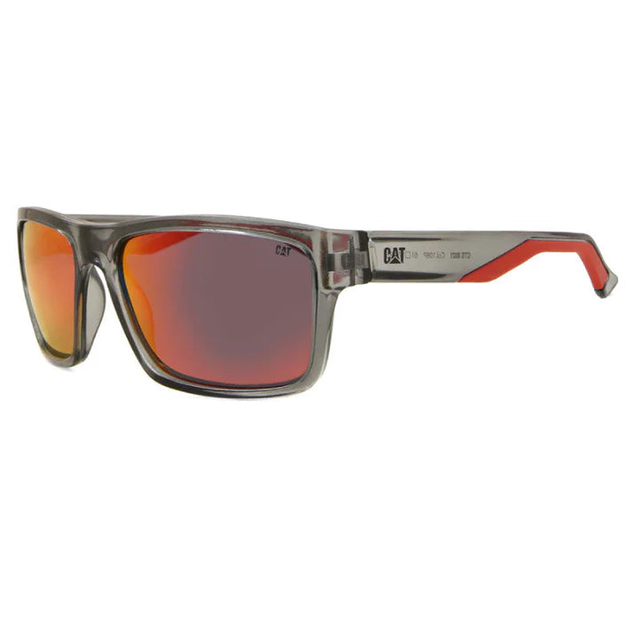 Lentes De Sol Caterpillar CTS-8021-108P Lunas Rojas Polarizadas