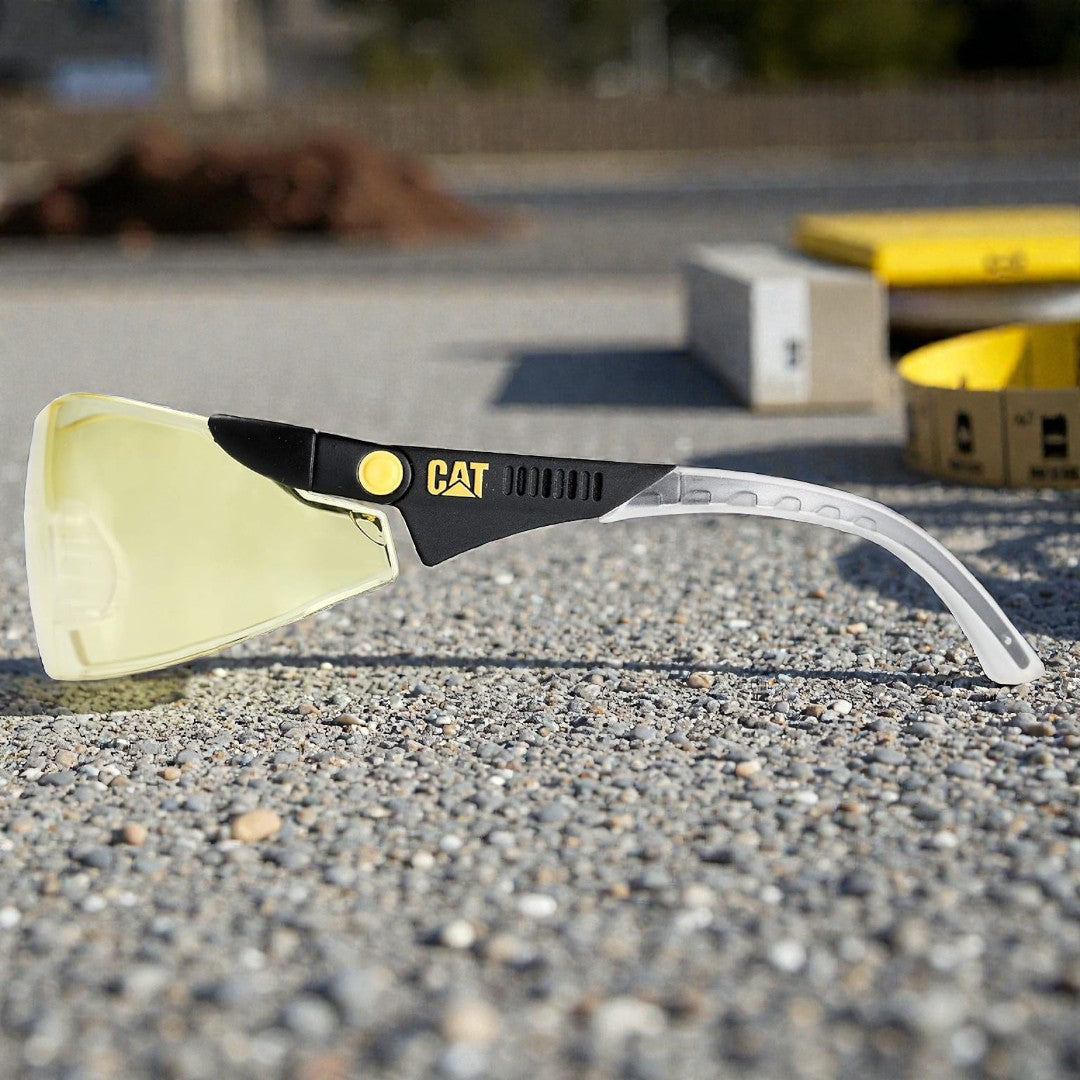 Dozer 112 Safety Glasses UV Protection Yellow