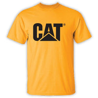 Thumbnail for Yellow Polo Shirt With Black Logo 