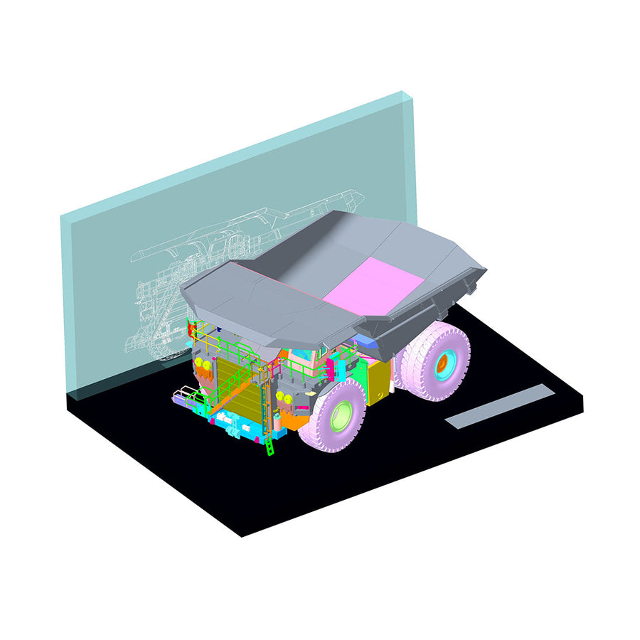 Camión Minero 797F Tier 4 Versión Cobre Escala 1:50 (Pre - Venta) 85799