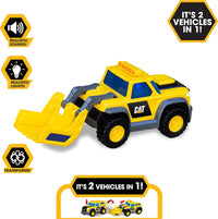 Thumbnail for Camioneta Convertible 2 En 1 Caterpillar Para Niños