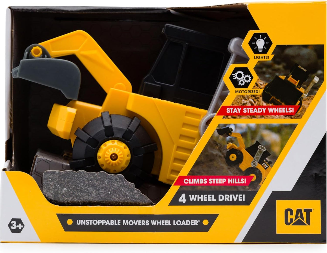 Cargador De Ruedas Caterpillar Para Niños