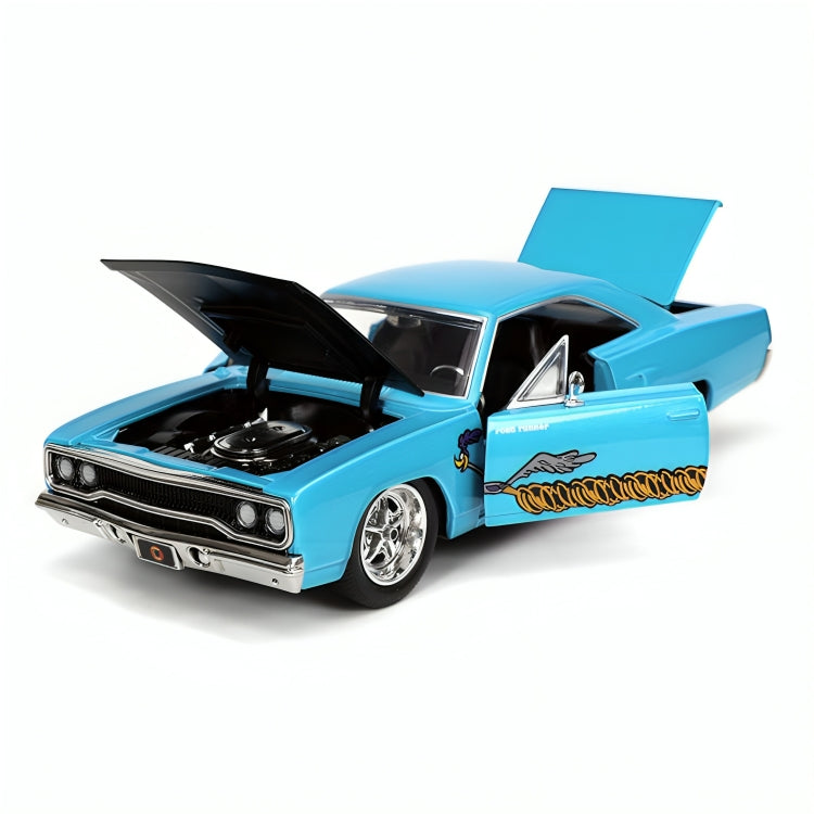 Auto Plymouth Road Runner & El Coyote Escala 1:24