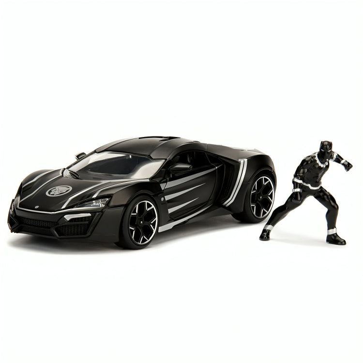 Auto Lykan Hypersport & Black Panther Escala 1:24