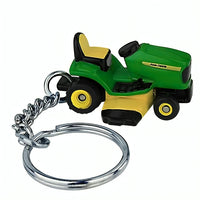Thumbnail for John Deere Lawn Mower Keychain