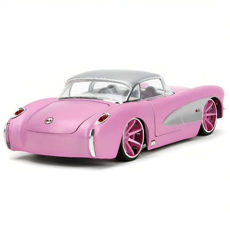 Auto Chevrolet Corvette 1957 Escala 1:24 (Modelo Descontinuado)