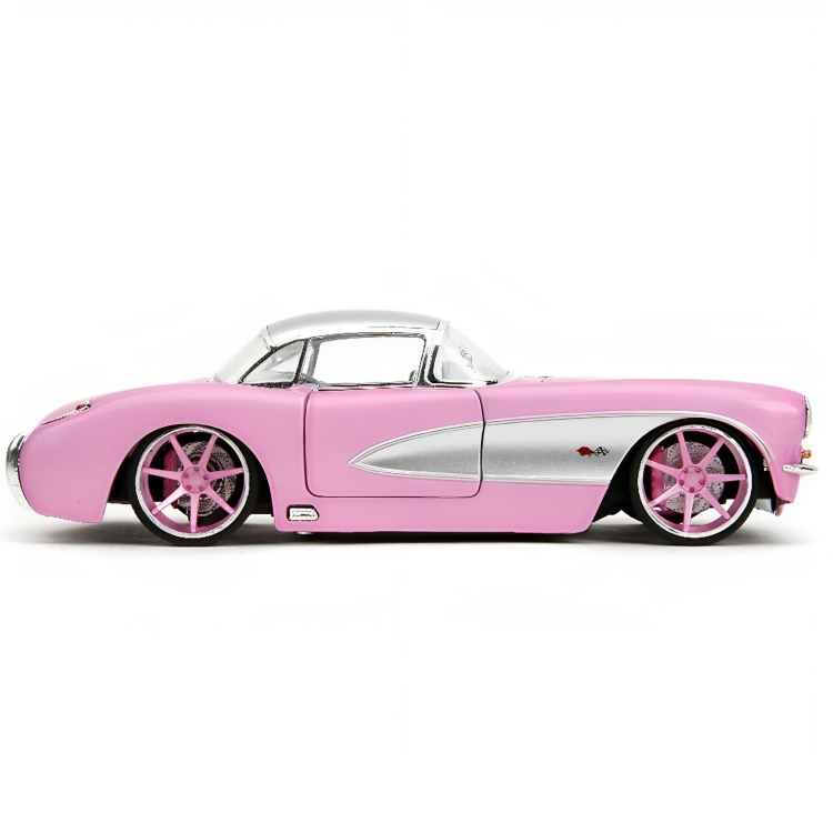 Auto Chevrolet Corvette 1957 Escala 1:24 (Modelo Descontinuado)