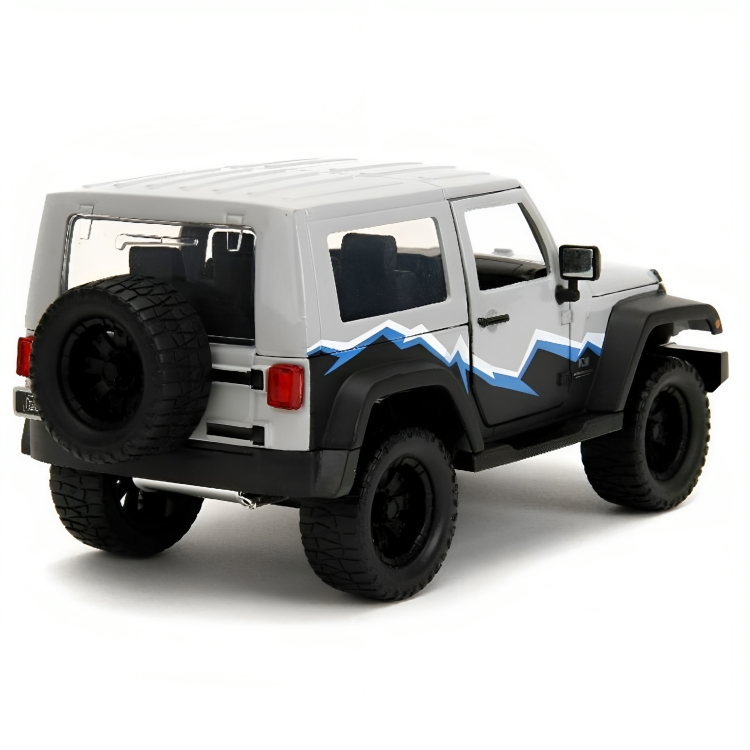 Auto Jeep Wrangler Hardtop Año 2007 Escala 1:24