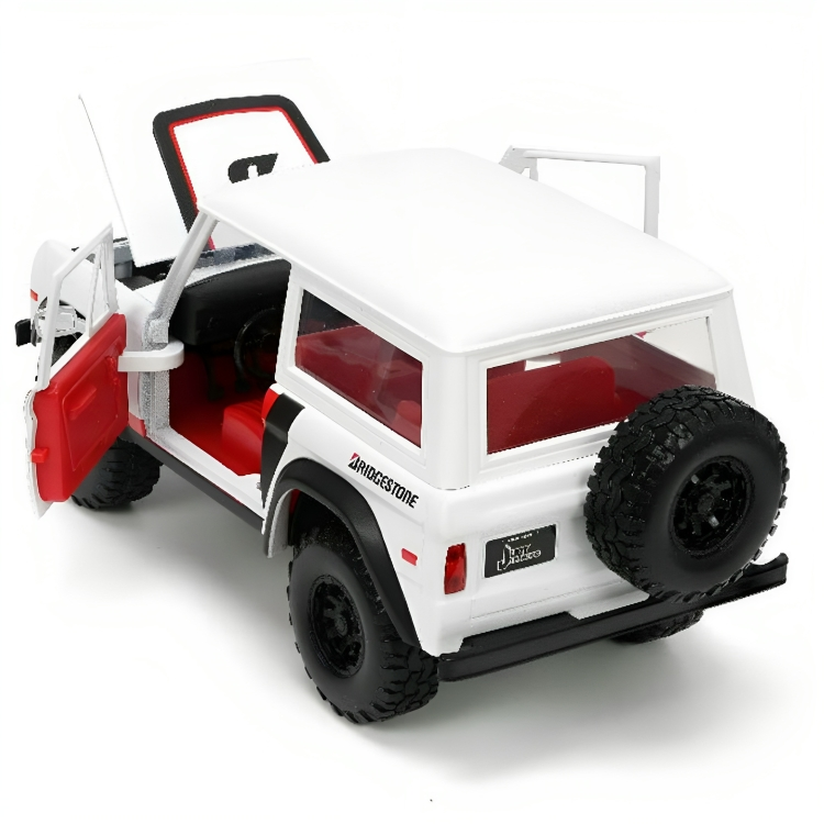 Auto Ford Bronco Año 1973 Hardtop Escala 1:24