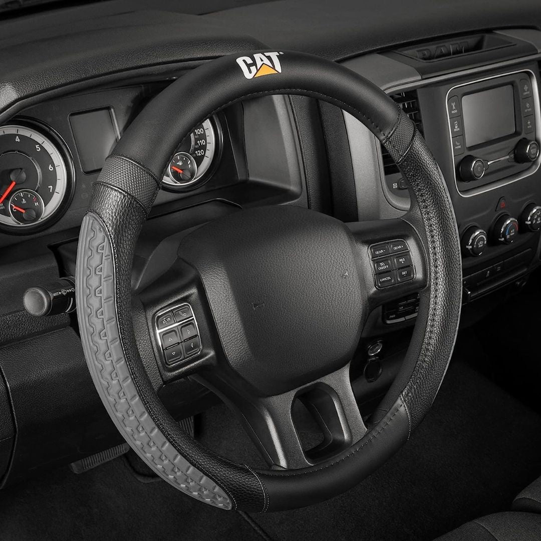 Funda Para Volante Ergonómica De Dos Tonos Tamaño Grande