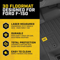 Thumbnail for Tapetes Para Carro Ford F-150 SuperCrew 2015-2022