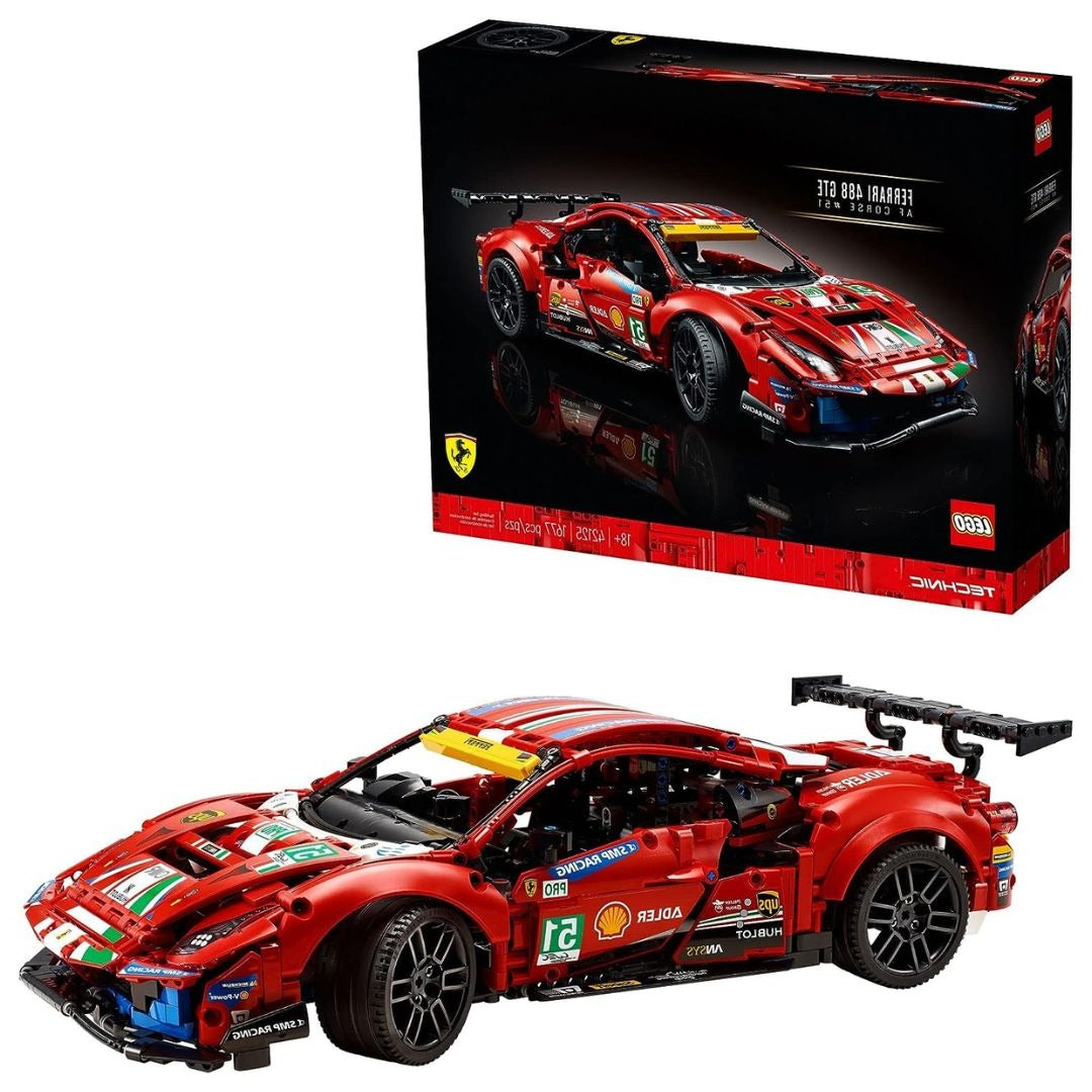 LEGO Technic Ferrari 488 GTE (1677 piezas)