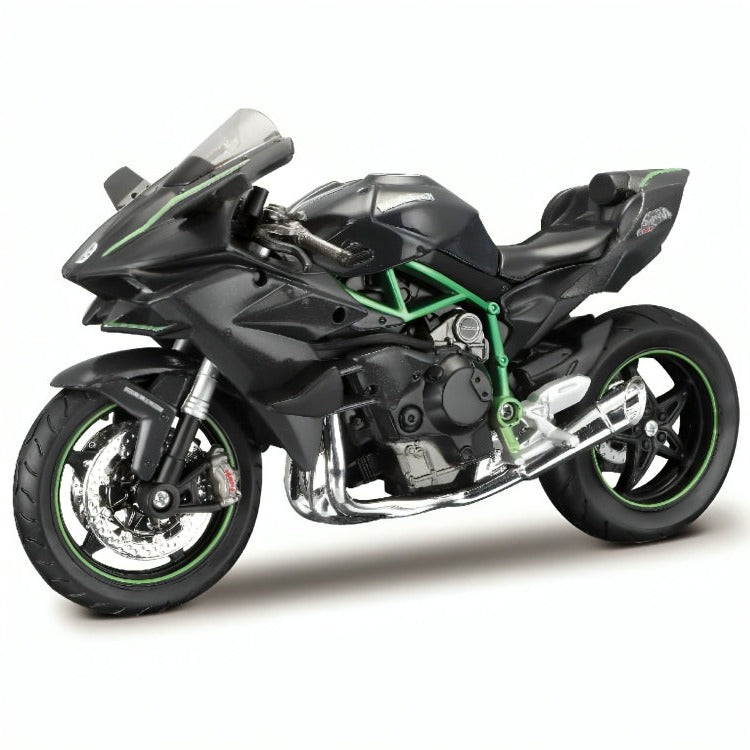Moto Lineal Kawasaki Ninja H2R Escala 1:12 (Armable)