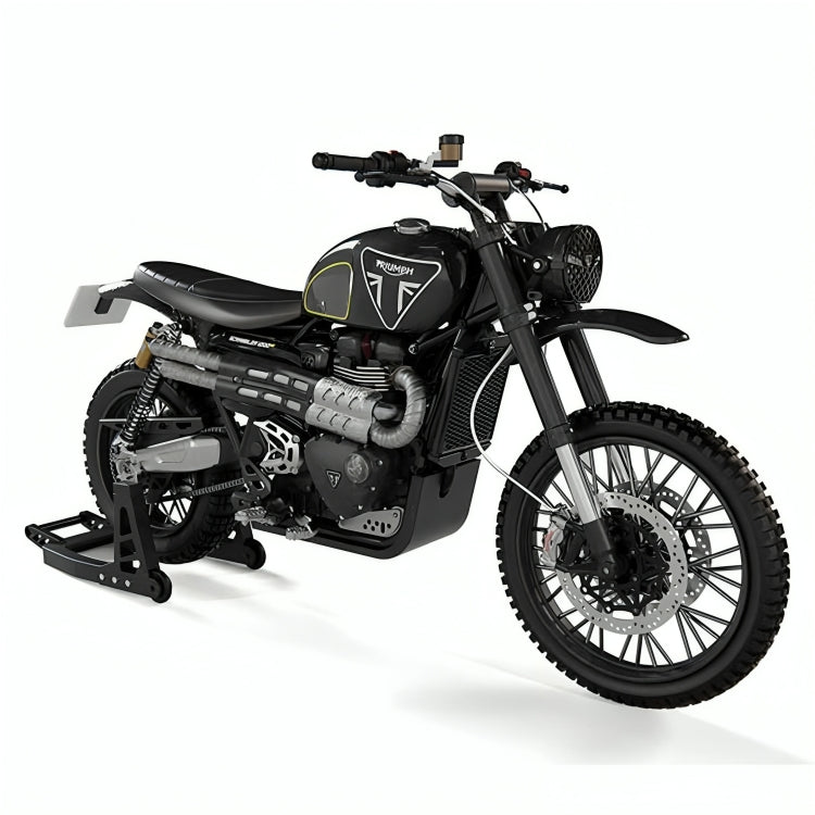 Triumph Scrambler 1200 James Bond Motorcycle 1:12 Scale (Discontinued Model)