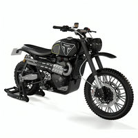 Thumbnail for Triumph Scrambler 1200 James Bond Motorcycle 1:12 Scale (Discontinued Model)