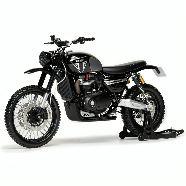 Triumph Scrambler 1200 James Bond Motorcycle 1:12 Scale (Discontinued Model)
