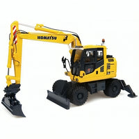 Thumbnail for Excavadora De Ruedas Komatsu PW148-10 Escala 1:50