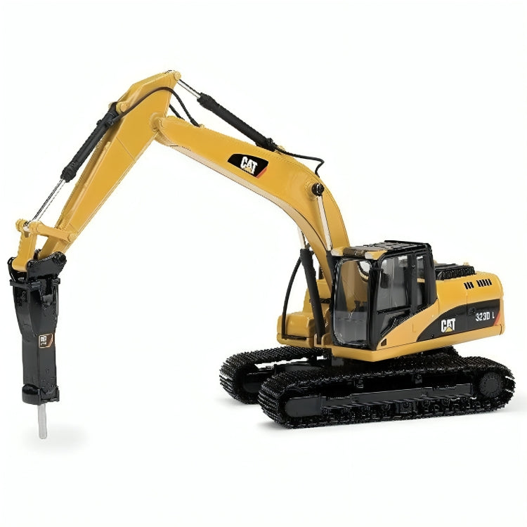 Excavadora De Orugas Con Martillo  323D Escala 1:50