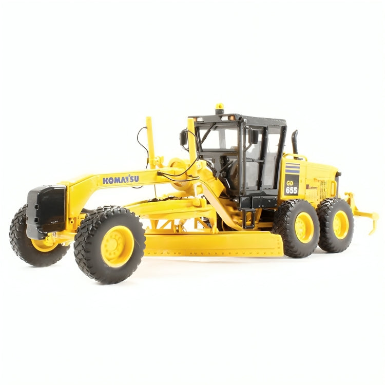 Motoniveladora Komatsu GD655 Escala 1:50 (Modelo Descontinuado)
