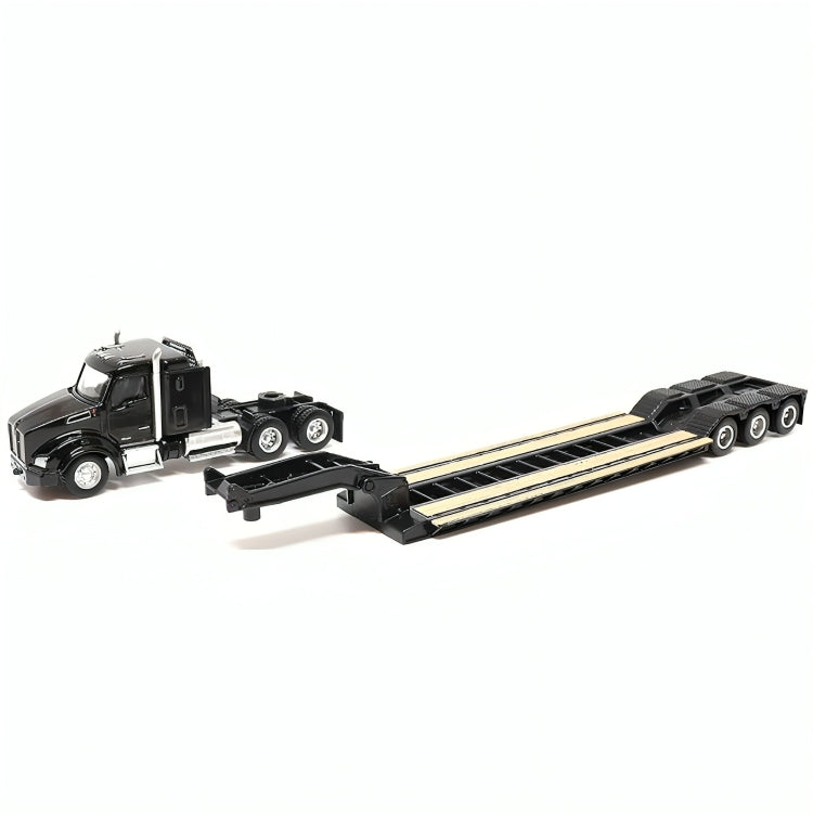85600 Low Bed HX520 International &amp; Caterpillar 349F L XE Hydraulic Excavator 1:50 Scale