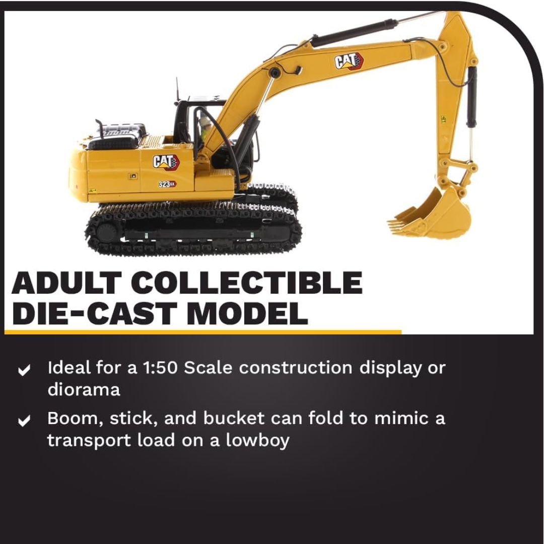 Excavadora Hidráulica  323 GX Escala 1:50