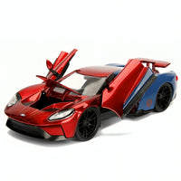 Thumbnail for Auto Ford GT Año 2017 & Spiderman Escala 1:24 (Modelo Descontinuado)
