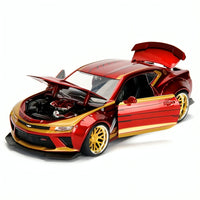 Thumbnail for Auto Chevrolet Camaro SS & Iron Man Escala 1:24
