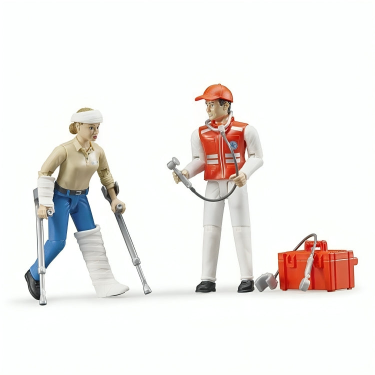 Set De Figuras Médico & Paciente Escala 1:16