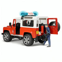 Thumbnail for Camioneta De Bomberos Land Rover Escala 1:16