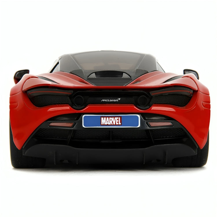 Auto McLaren 720S & Spiderman Escala 1:24