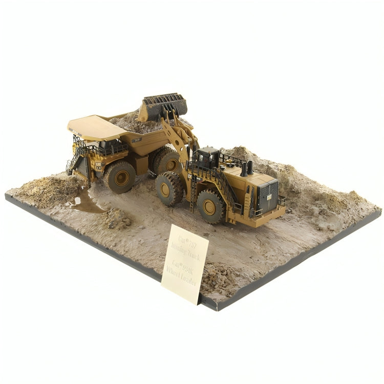 Camión Minero 797F & Cargador De Ruedas 994K Escala 1:125