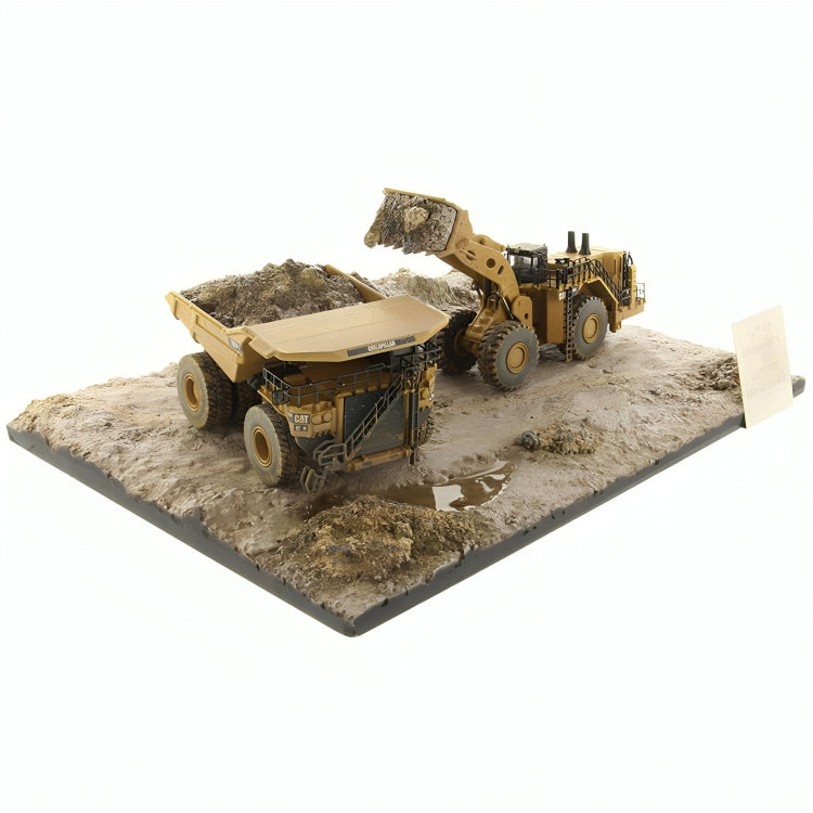 Camión Minero 797F & Cargador De Ruedas 994K Escala 1:125