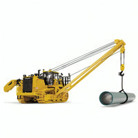 Thumbnail for Tractor Tiende Tubos Komatsu D155CX-8 & K170 Escala 1:50