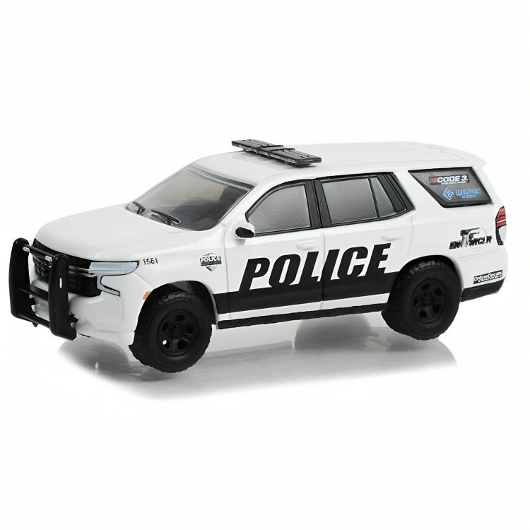 Auto De Policía Chevrolet Tahoe Año 2021 Escala 1:64