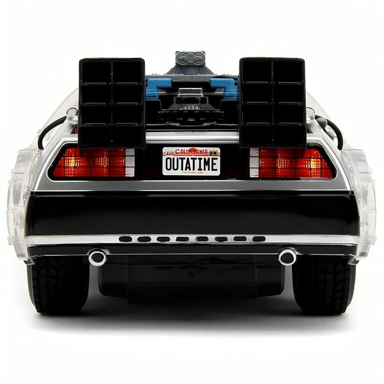 Auto DeLorean Time Machine A Control Remoto Volver Al Futuro (1985) Escala 1:16