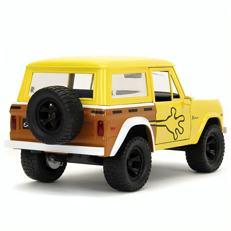 Auto Ford Bronco Año 1972 & Bob Esponja Escala 1:24