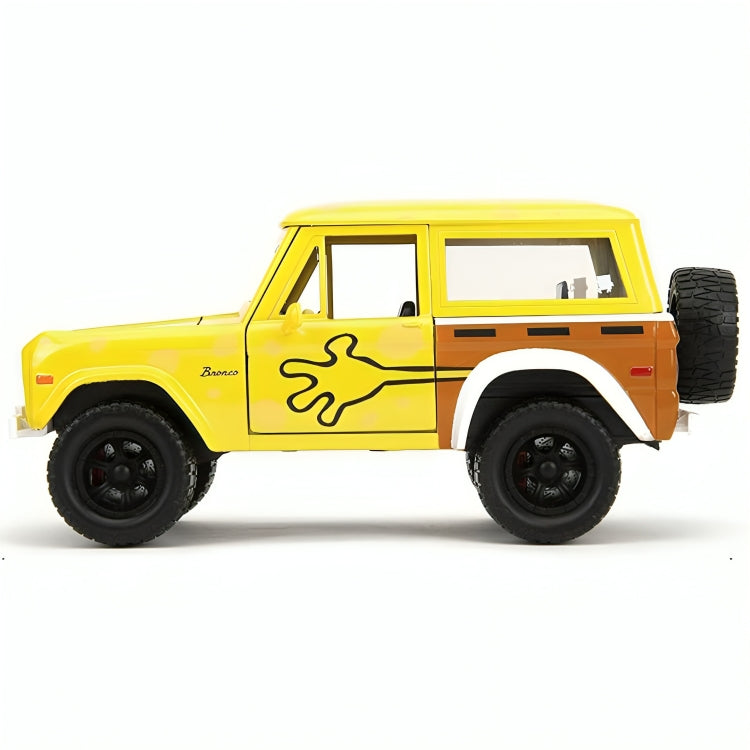 Auto Ford Bronco Año 1972 & Bob Esponja Escala 1:24