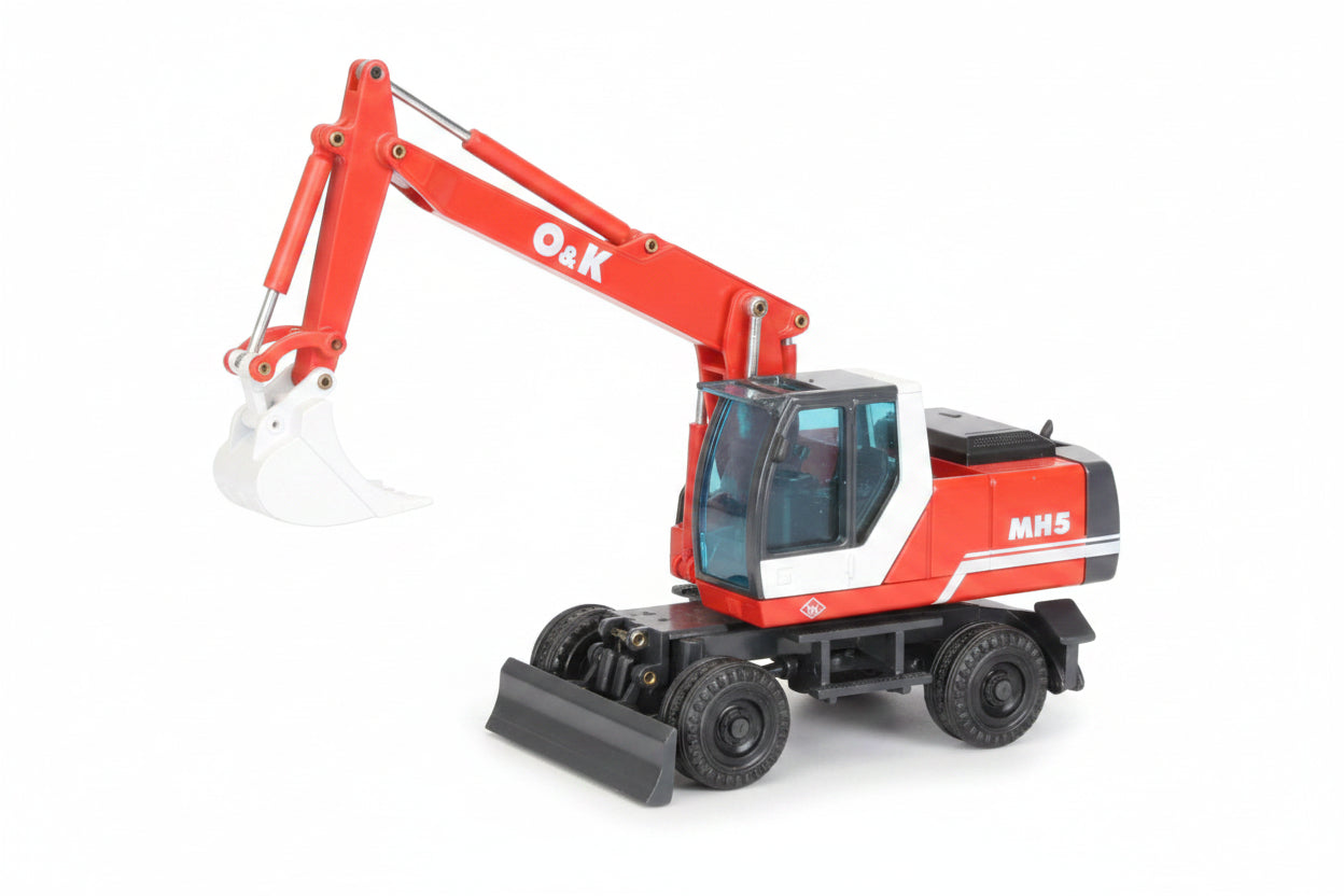 Excavadora De Ruedas O&K MH5 Escala 1:50 (Modelo Descontinuado)