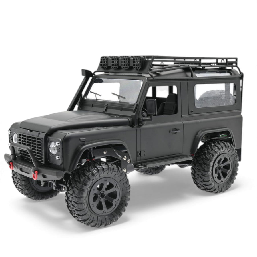 Auto Jeep Wrangler 4X4 Chasis De Metal A Control Remoto Escala 1:12