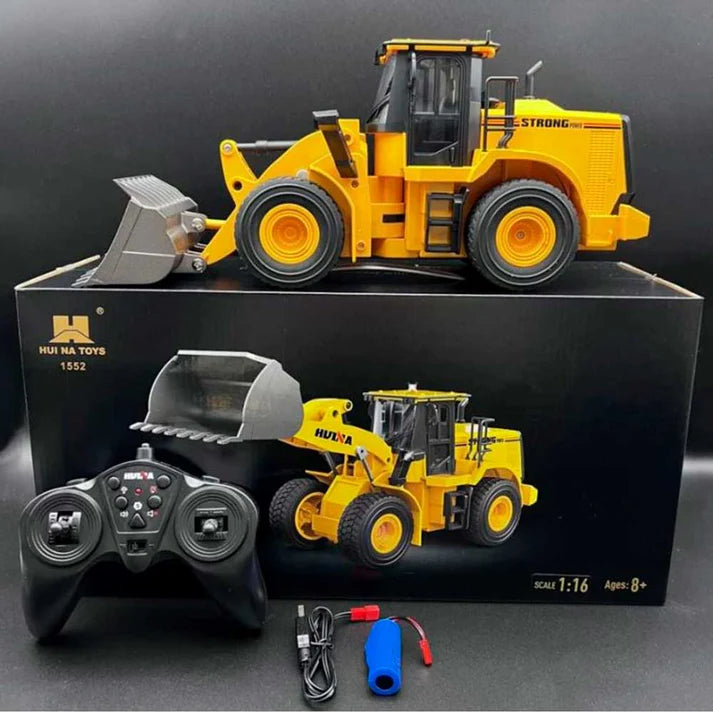 Cargador De Ruedas Control Remoto Huina Escala 1:16