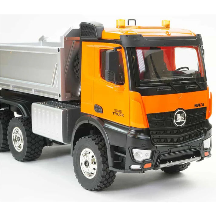 Volquete Huina Full Metal 6X6 Control Remoto Escala 1:14