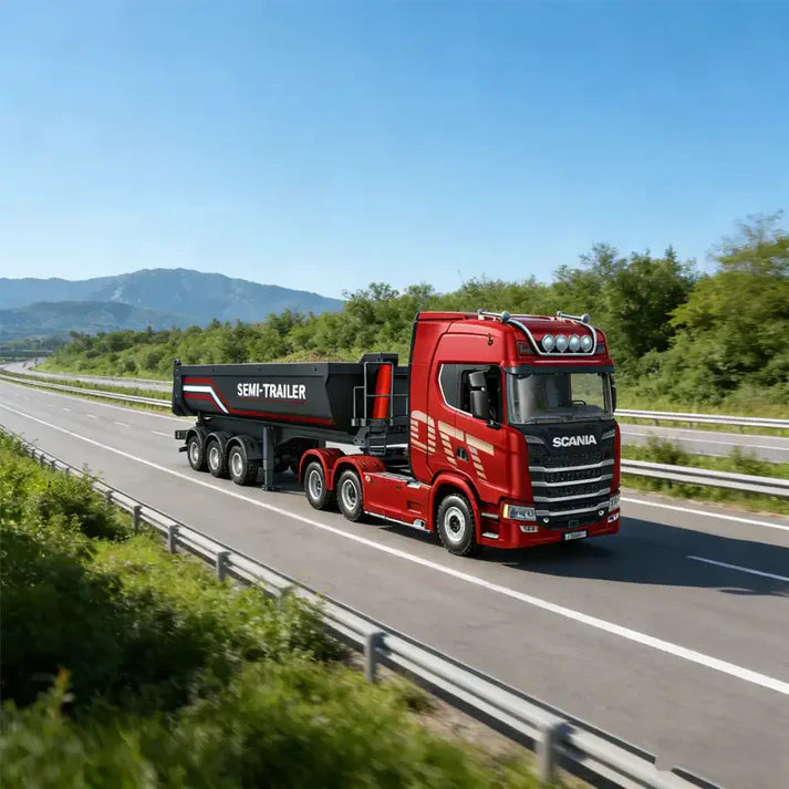 Tolva Scania Huina A Control Remoto Escala 1:18