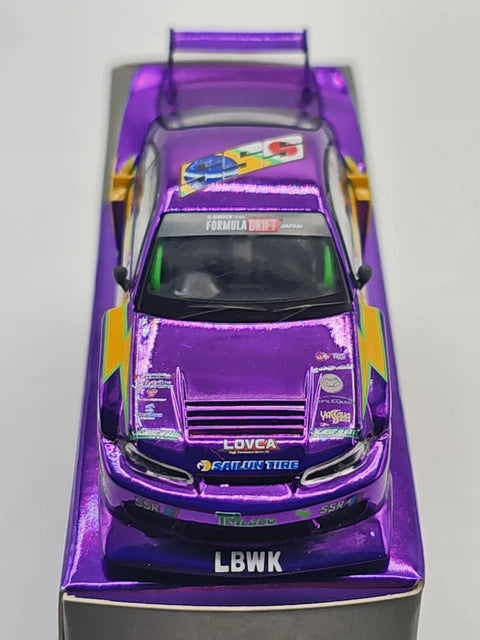 Nissan S15 Silvia Super Silhouette #555 Drift Japan #576 1:64 Scale Exclusive Edition