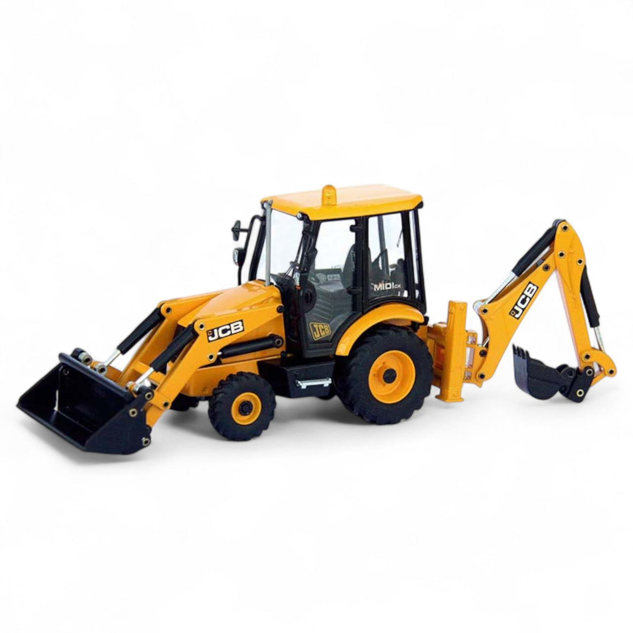 Retroexcavadora JCB Midi CX Escala 1:35 (Modelo Descontinuado)