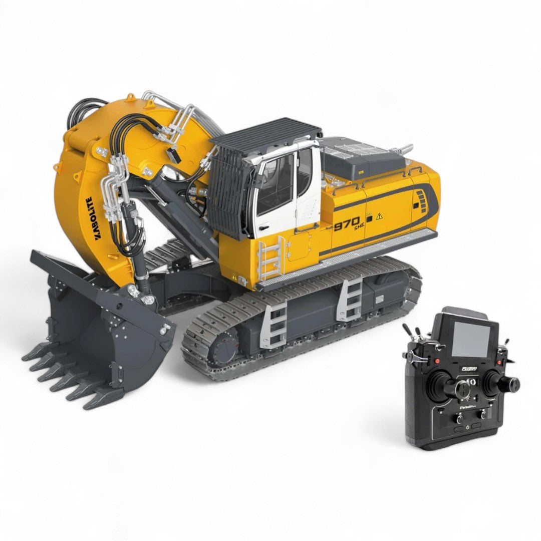 Huina Full Metal Excavator + Accessories Remote Control Scale 1:14