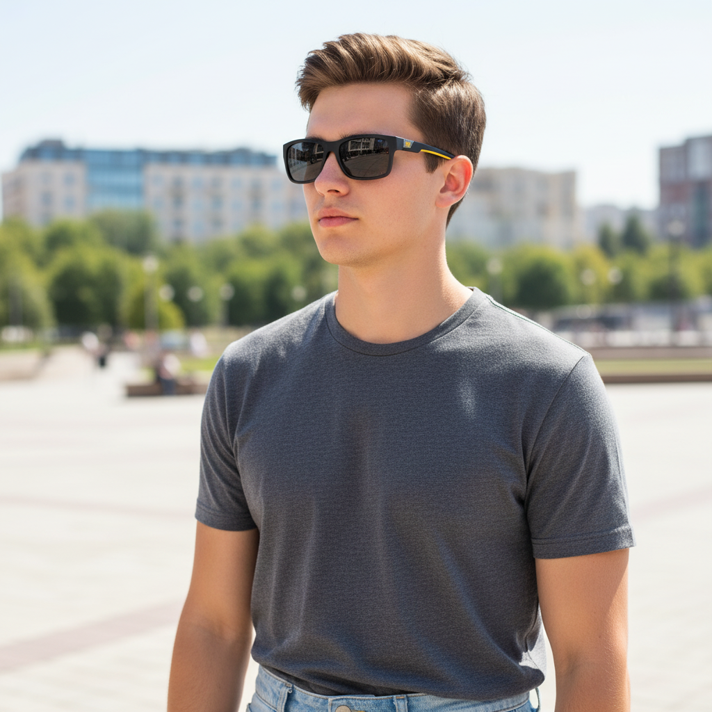 Lentes De Sol Lunas Negras Polarizadas - KATZER