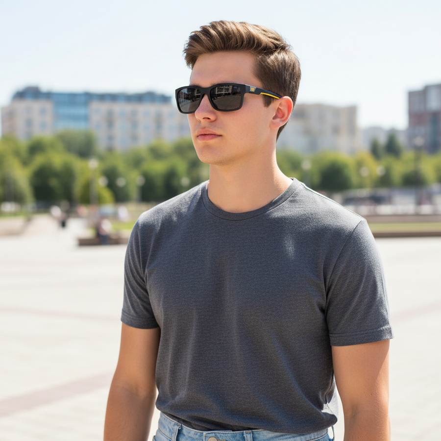 Lentes De Sol Lunas Negras Polarizadas - KATZER