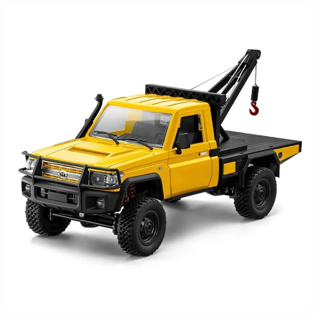 Auto Grúa Toyota Land Cruiser LC79 Pickup A Control Remoto Escala 1:12