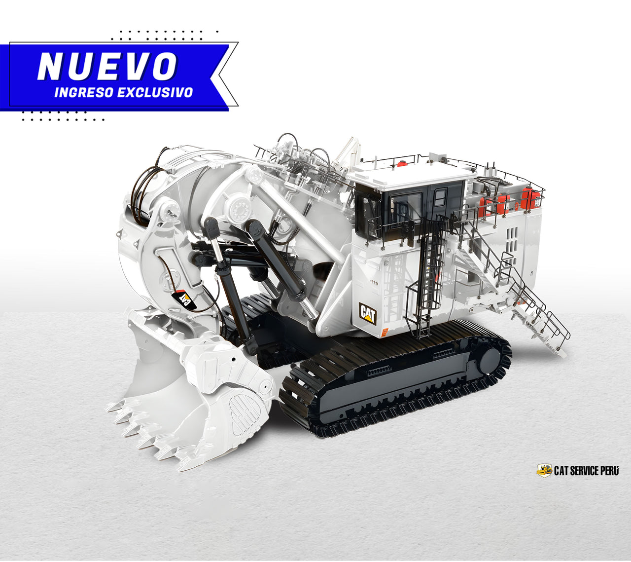 Pala Hidráulica  6090 FS Escala 1:48 (Modelo Descontinuado)